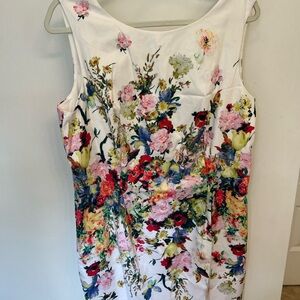 Talbots Floral Sleeveless Dress